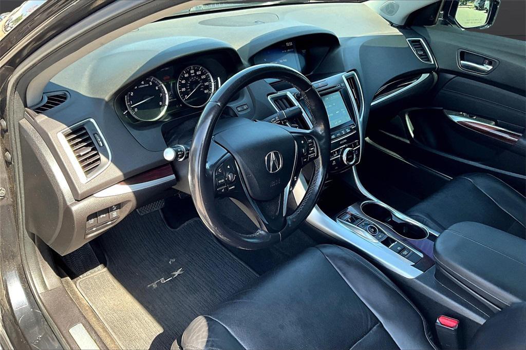 used 2015 Acura TLX car, priced at $12,000