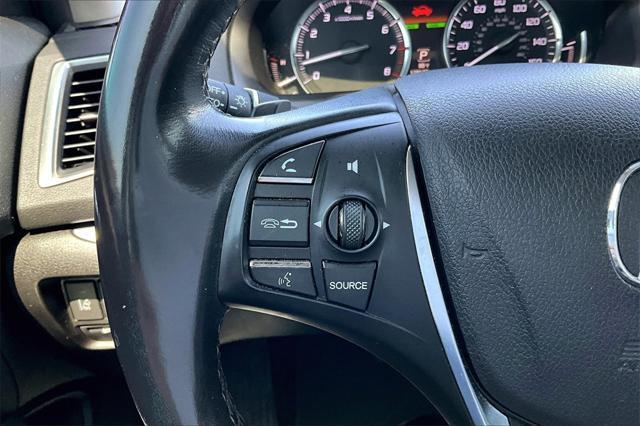 used 2015 Acura TLX car, priced at $14,000