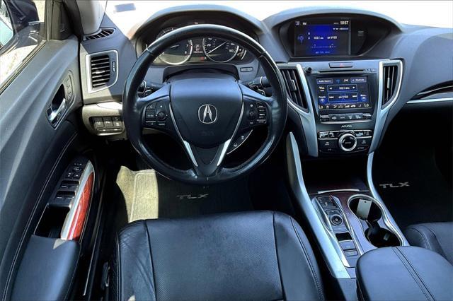used 2015 Acura TLX car, priced at $14,000
