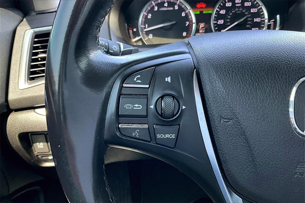 used 2015 Acura TLX car, priced at $12,000