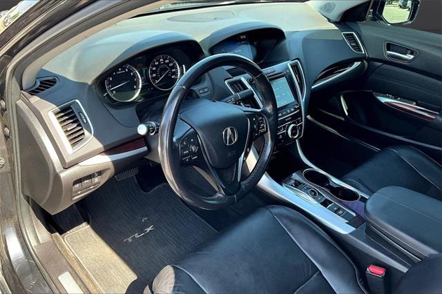 used 2015 Acura TLX car, priced at $14,000