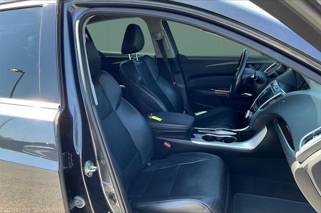used 2015 Acura TLX car, priced at $14,000