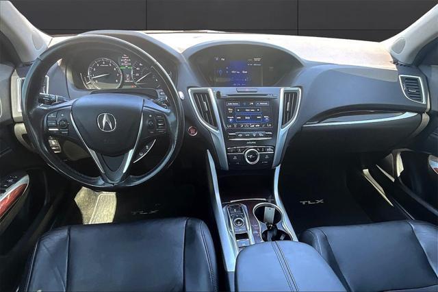 used 2015 Acura TLX car, priced at $14,000