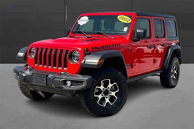 used 2022 Jeep Wrangler Unlimited car, priced at $38,000