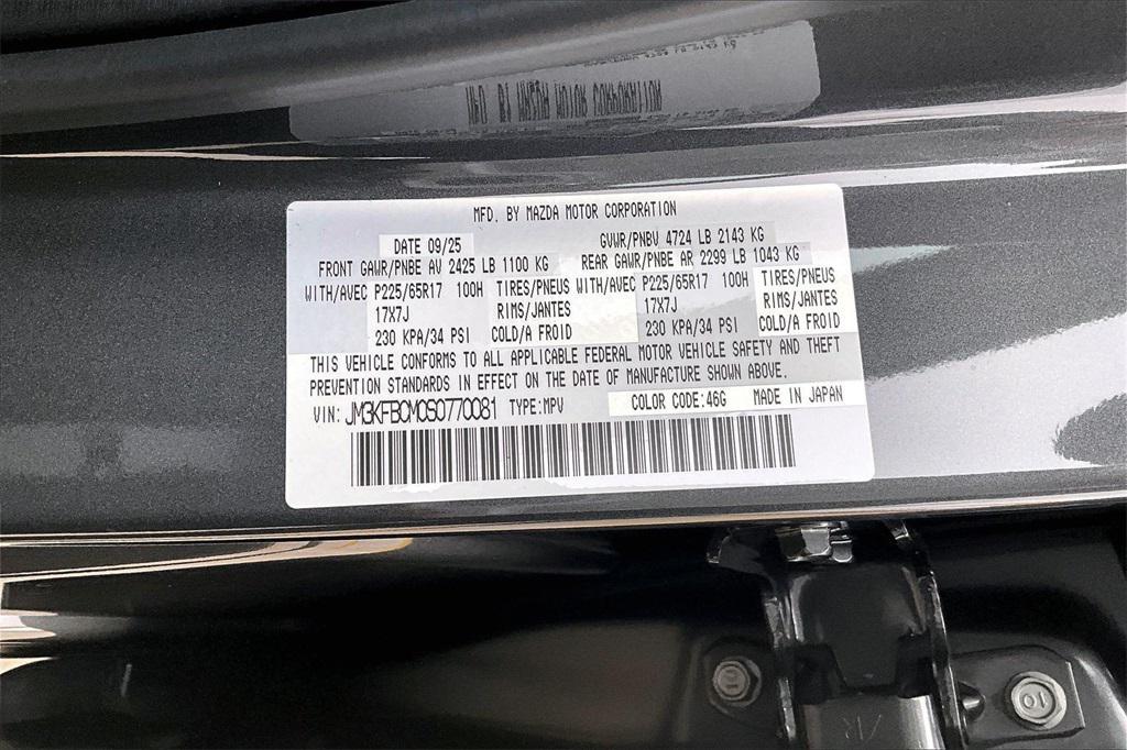 new 2025 Mazda CX-5 car, priced at $32,950