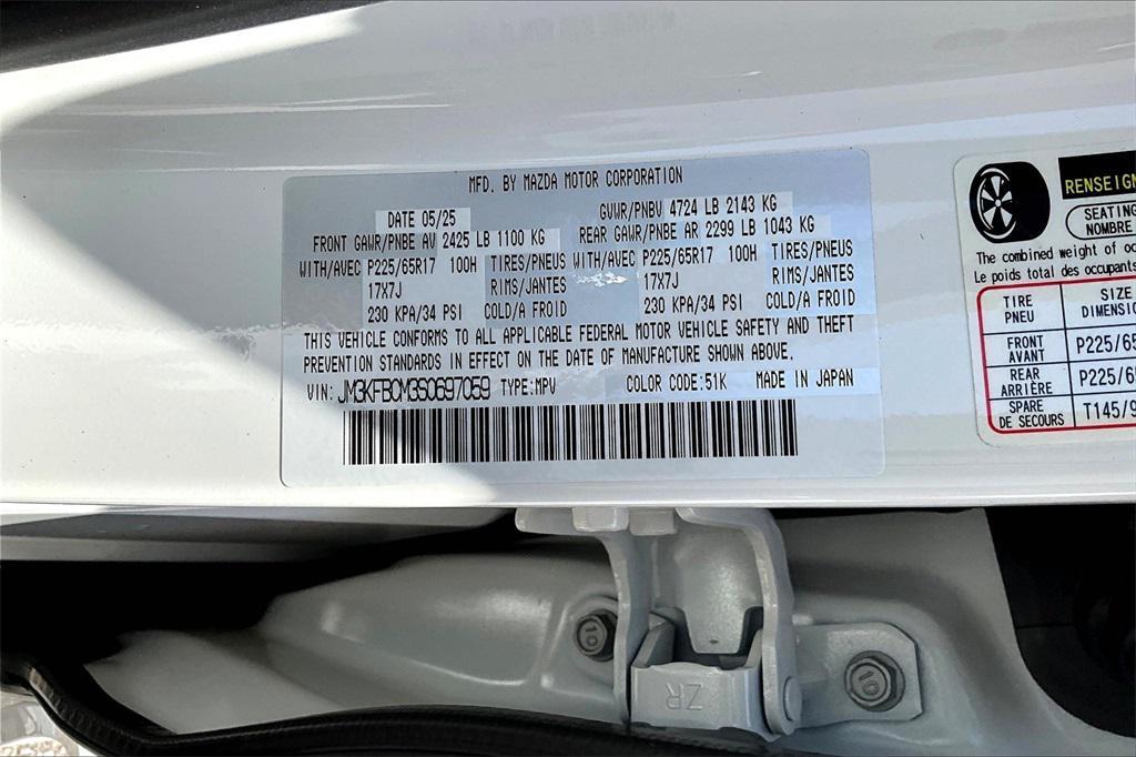 new 2025 Mazda CX-5 car, priced at $31,691