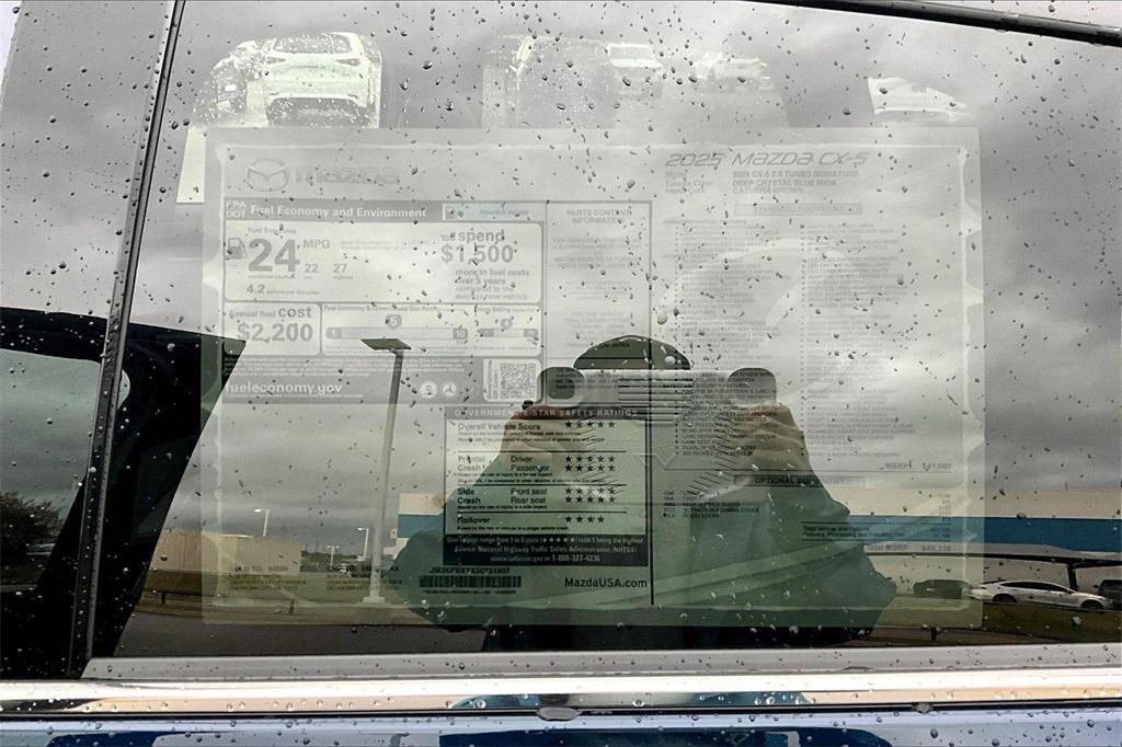 new 2025 Mazda CX-5 car, priced at $41,230