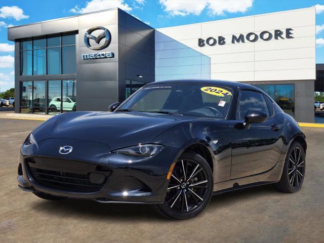 used 2024 Mazda MX-5 Miata RF car, priced at $29,500