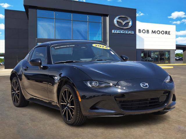 used 2024 Mazda MX-5 Miata RF car, priced at $29,500