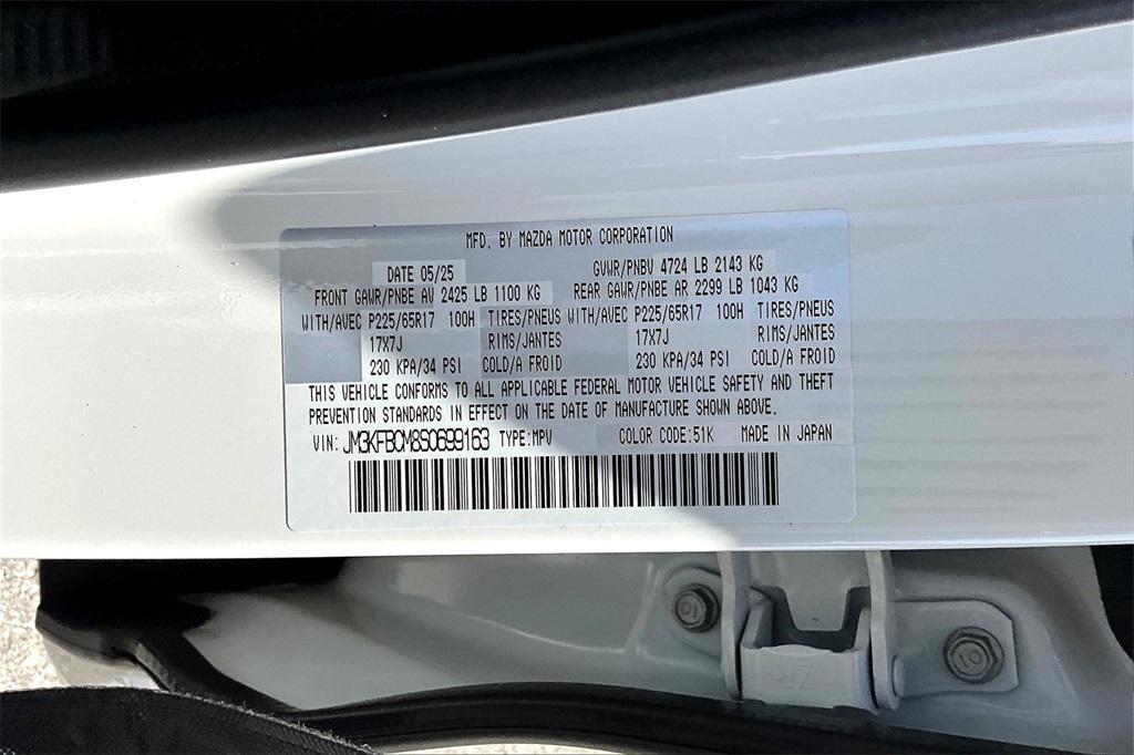 new 2025 Mazda CX-5 car, priced at $32,765