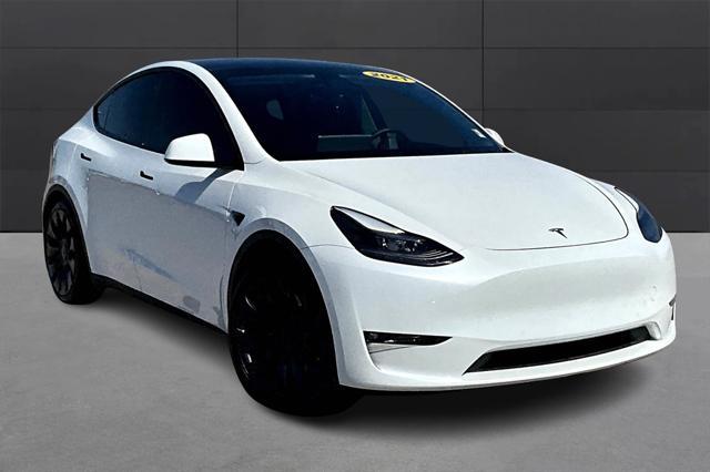 used 2021 Tesla Model Y car, priced at $27,688
