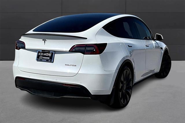 used 2021 Tesla Model Y car, priced at $27,688