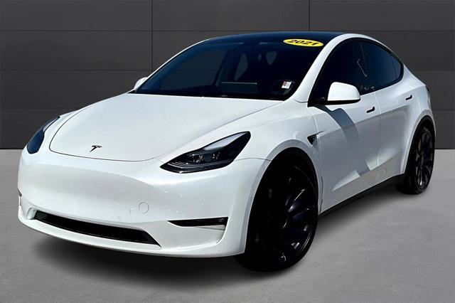 used 2021 Tesla Model Y car, priced at $27,688