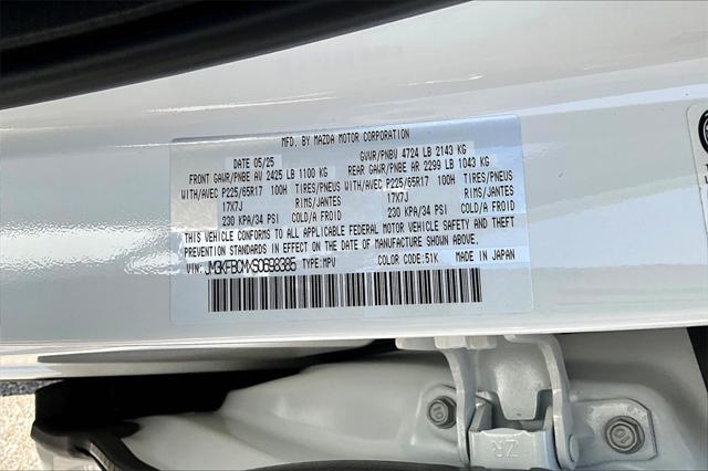 new 2025 Mazda CX-5 car, priced at $32,765