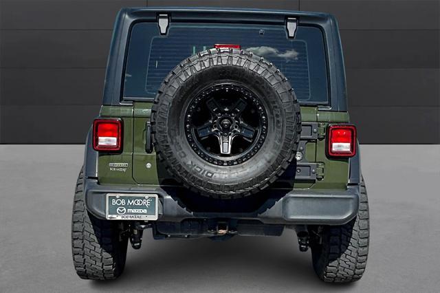 used 2021 Jeep Wrangler Unlimited car, priced at $27,900