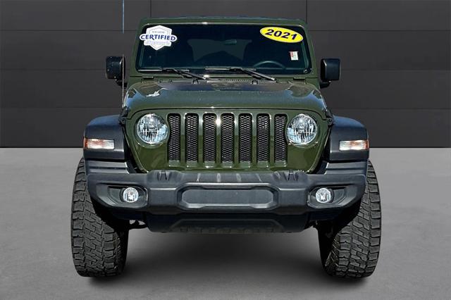 used 2021 Jeep Wrangler Unlimited car, priced at $27,900