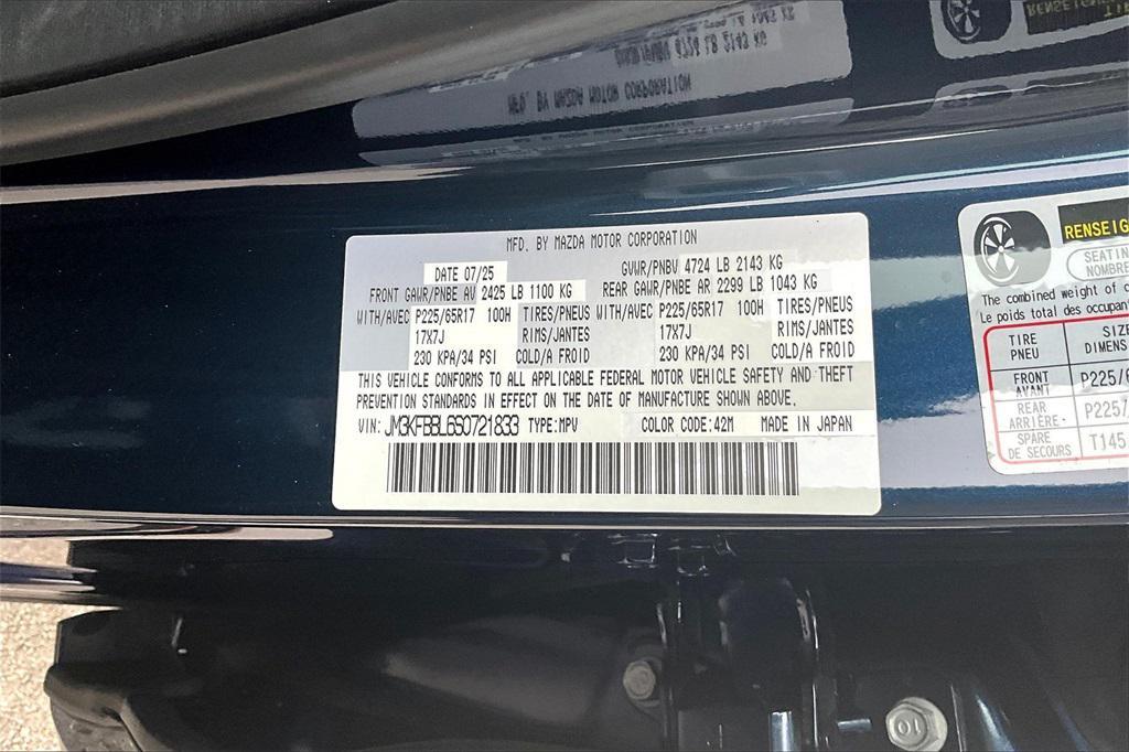 new 2025 Mazda CX-5 car, priced at $30,760