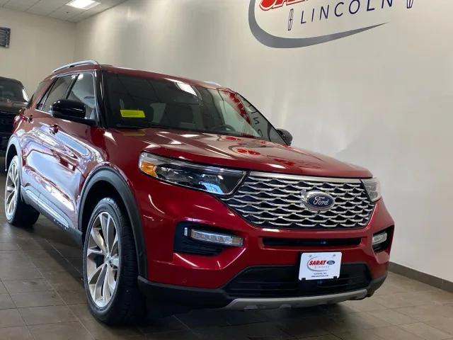 used 2021 Ford Explorer car, priced at $36,990