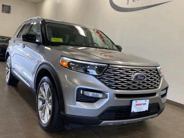 used 2021 Ford Explorer car, priced at $30,990