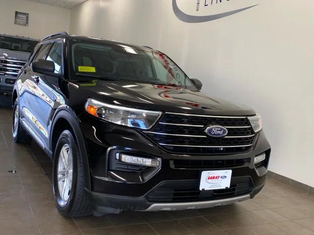 used 2021 Ford Explorer car, priced at $27,990