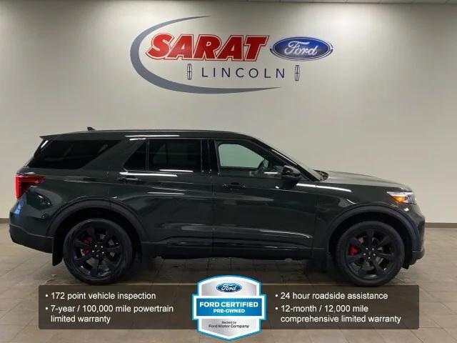 used 2022 Ford Explorer car, priced at $45,990