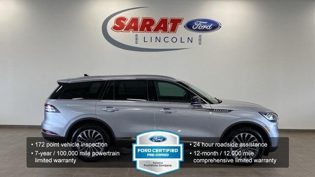 used 2023 Lincoln Aviator car, priced at $47,990