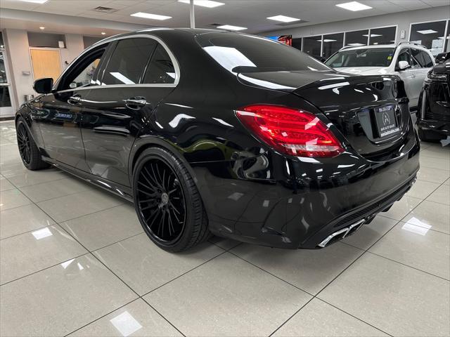 used 2018 Mercedes-Benz AMG C 63 car, priced at $39,499