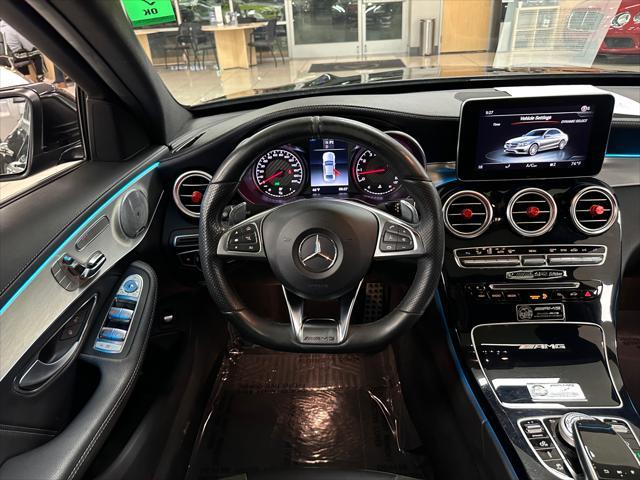 used 2018 Mercedes-Benz AMG C 63 car, priced at $39,499