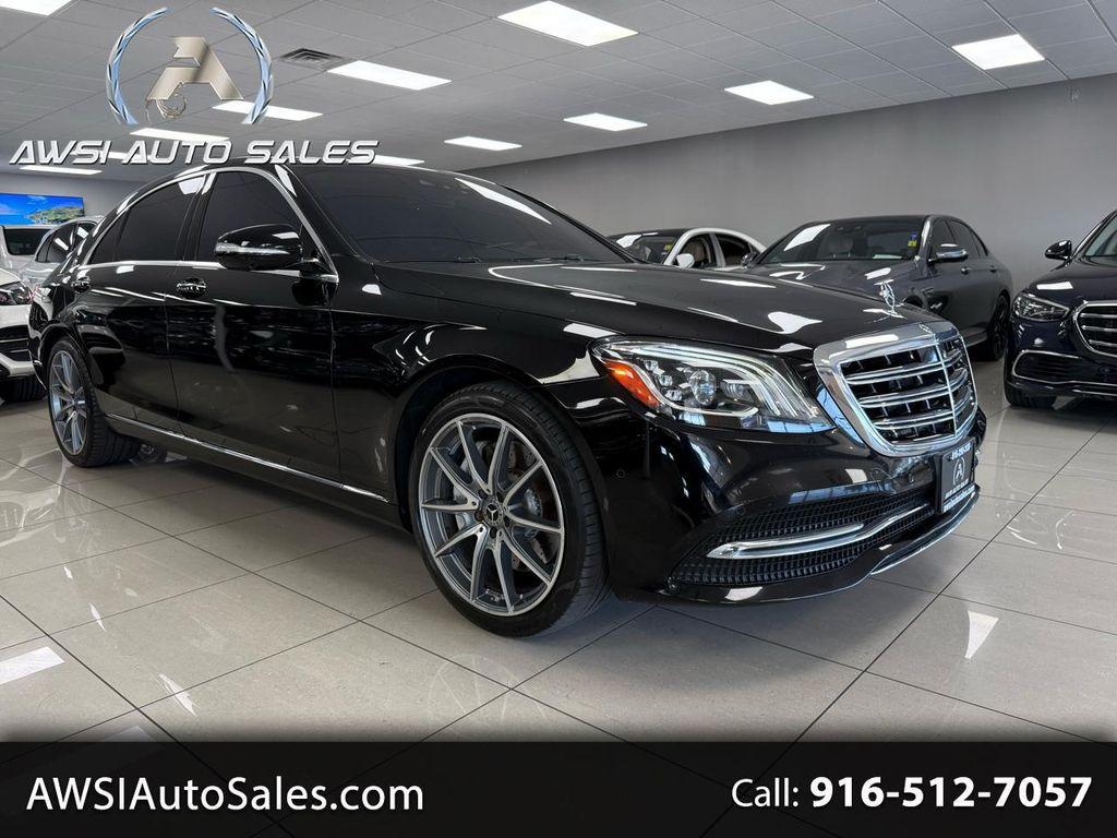 used 2018 Mercedes-Benz S-Class car, priced at $27,999