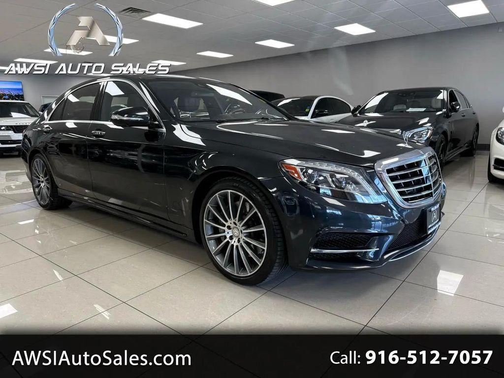used 2015 Mercedes-Benz S-Class car, priced at $22,999