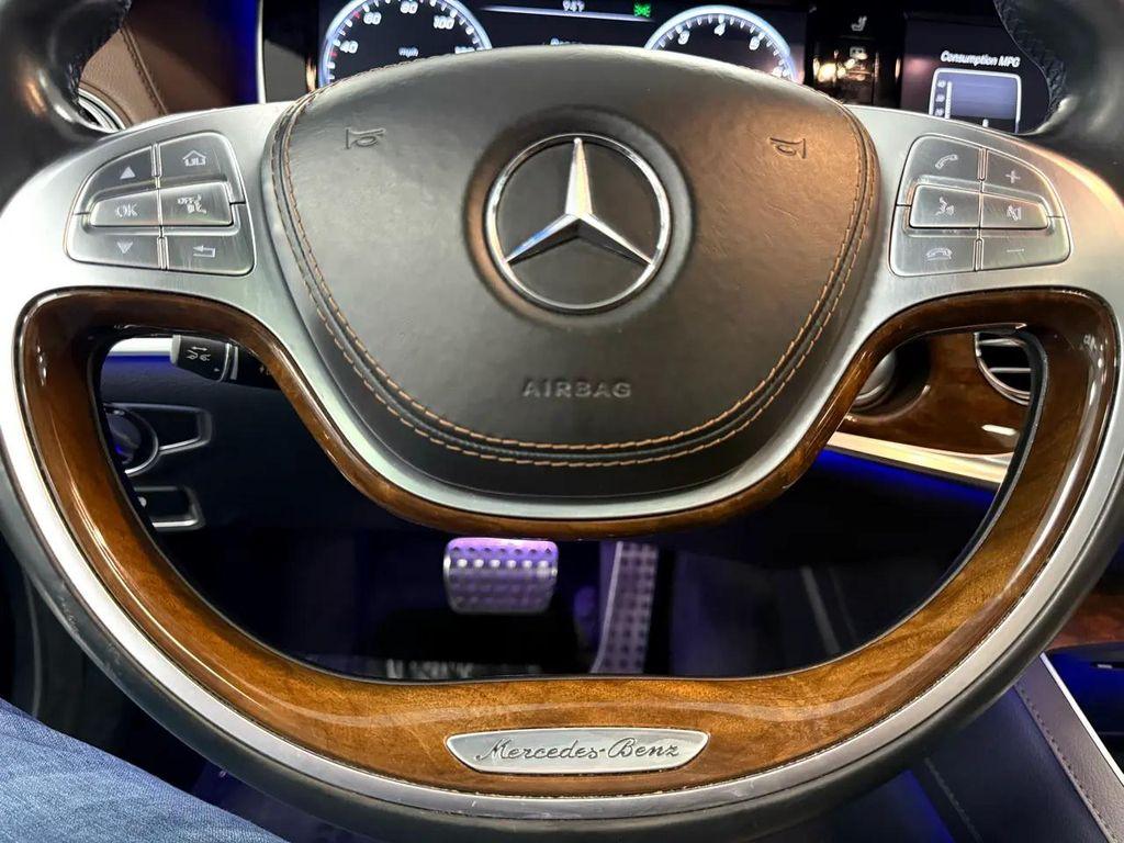 used 2015 Mercedes-Benz S-Class car, priced at $22,999