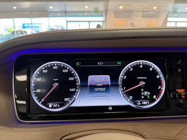 used 2016 Mercedes-Benz S-Class car, priced at $28,999