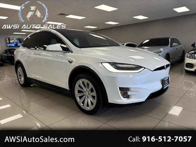 used 2019 Tesla Model X car, priced at $34,999