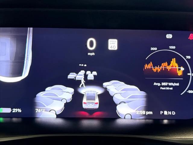 used 2019 Tesla Model X car, priced at $34,999