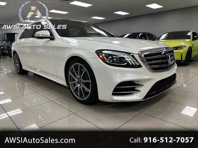 used 2018 Mercedes-Benz S-Class car, priced at $36,499