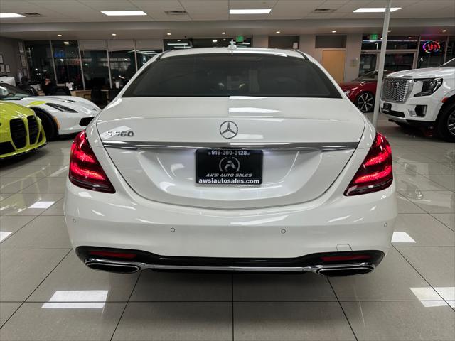 used 2018 Mercedes-Benz S-Class car, priced at $36,499