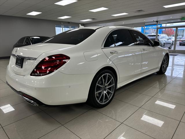 used 2018 Mercedes-Benz S-Class car, priced at $39,999