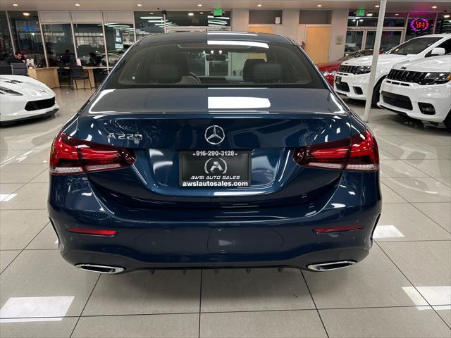 used 2021 Mercedes-Benz A-Class car, priced at $24,999