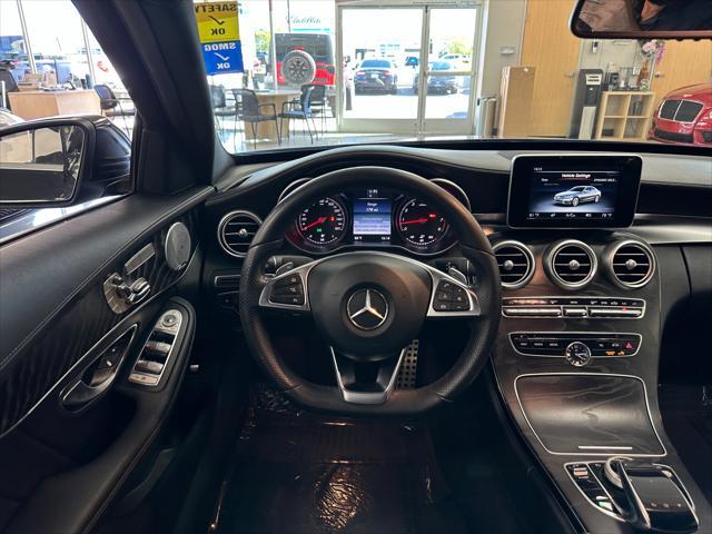 used 2016 Mercedes-Benz C-Class car, priced at $15,999