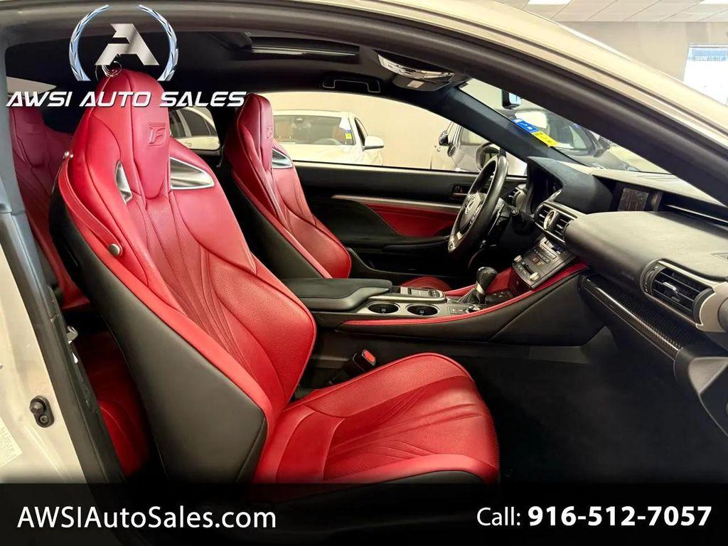 used 2017 Lexus RC F car, priced at $46,499