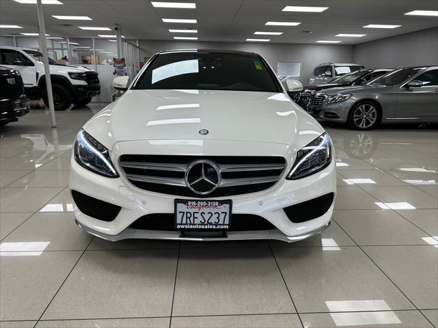 used 2015 Mercedes-Benz C-Class car, priced at $19,499