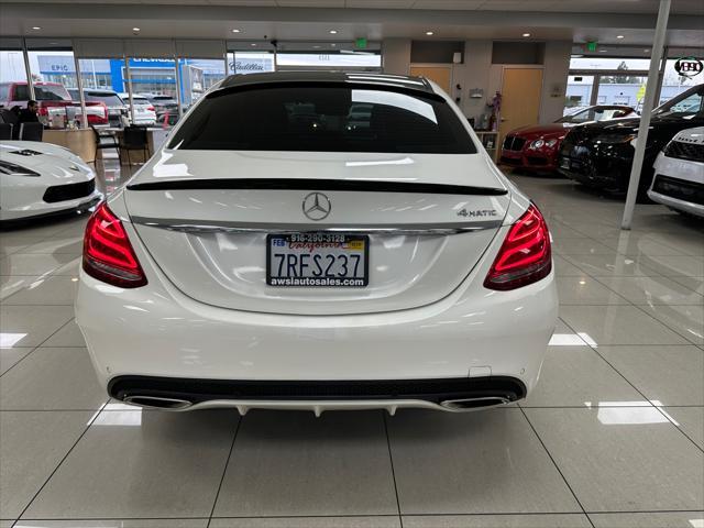 used 2015 Mercedes-Benz C-Class car, priced at $19,499