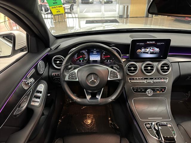 used 2015 Mercedes-Benz C-Class car, priced at $19,499