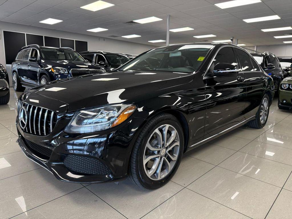 used 2017 Mercedes-Benz C-Class car, priced at $14,999