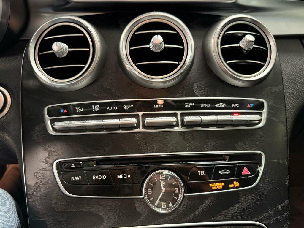 used 2017 Mercedes-Benz C-Class car, priced at $14,999