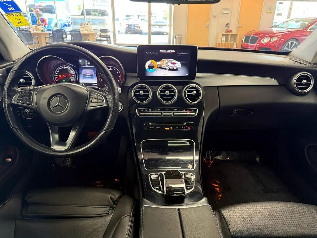 used 2017 Mercedes-Benz C-Class car, priced at $18,999