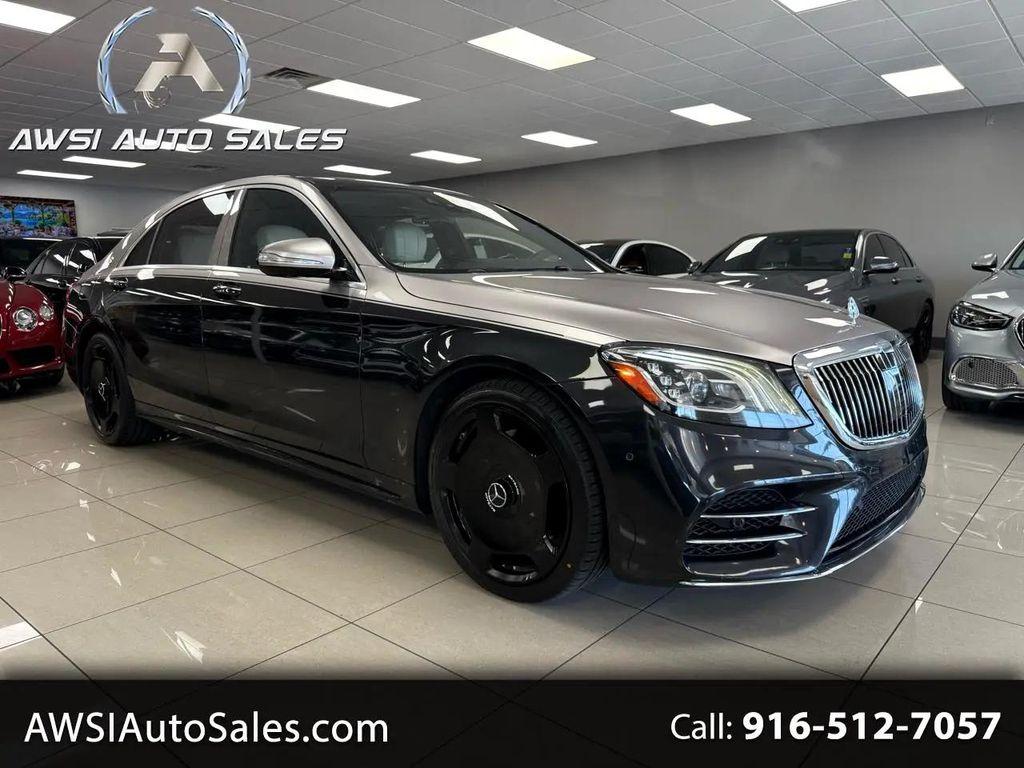 used 2018 Mercedes-Benz S-Class car, priced at $39,999