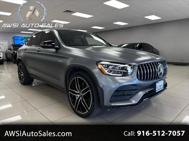 used 2021 Mercedes-Benz AMG GLC 43 car, priced at $41,999