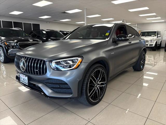 used 2021 Mercedes-Benz AMG GLC 43 car, priced at $41,999
