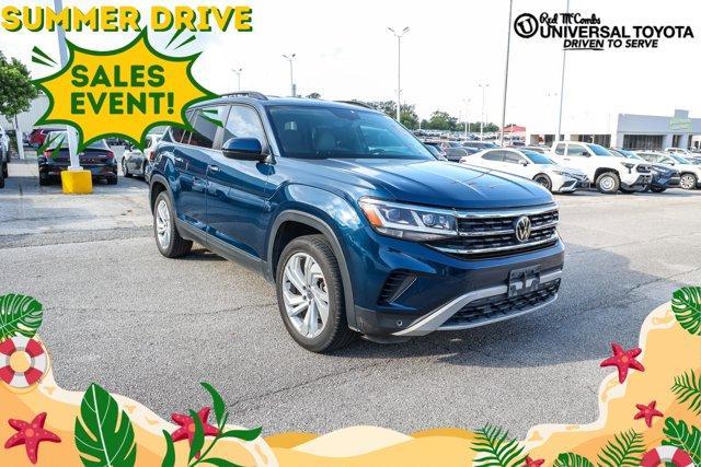 used 2021 Volkswagen Atlas car, priced at $24,295